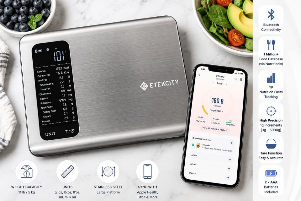 Etekcity nutritional calculator scale