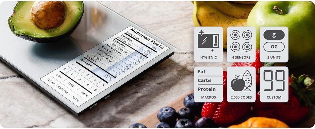 Greater Goods Nourish Smart Food Scale