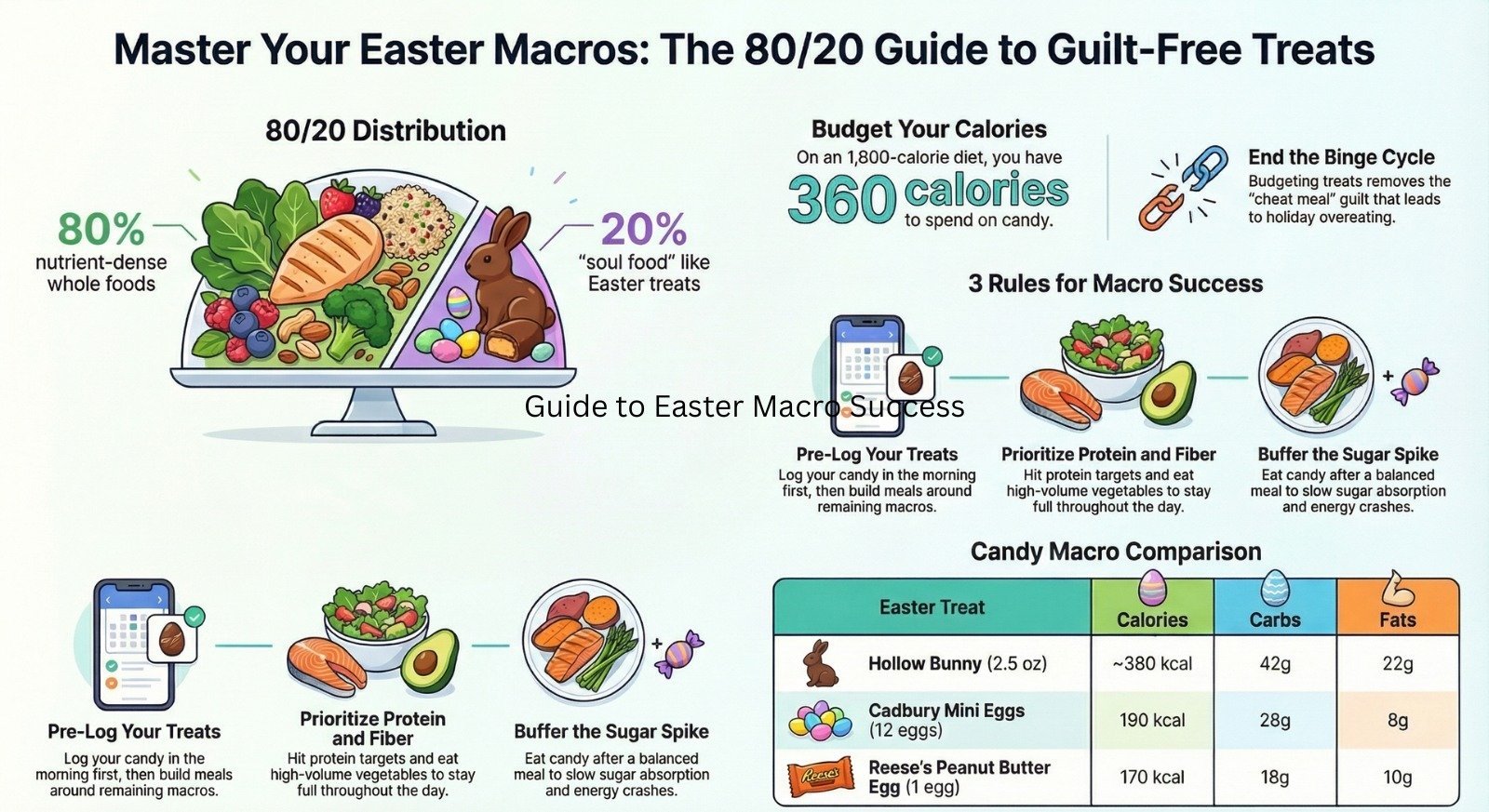 The 80/20 Rule for Easter Treats: Master Your Easter Candy Macros