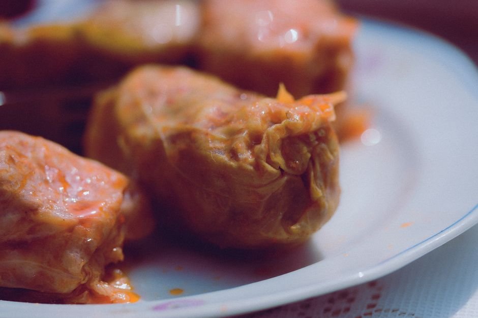 cooked cabbage