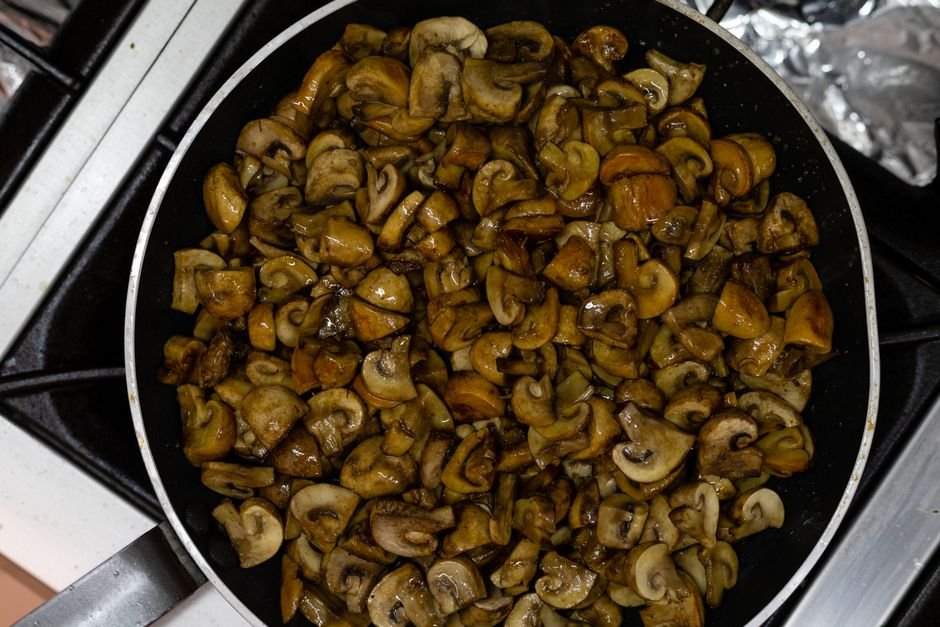 cooked mushrooms