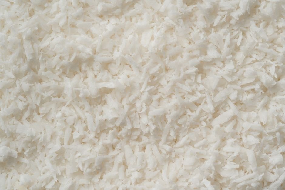 dried shredded coconut