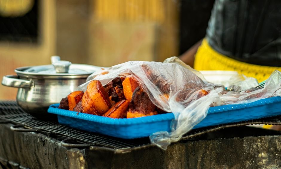 roasted yam