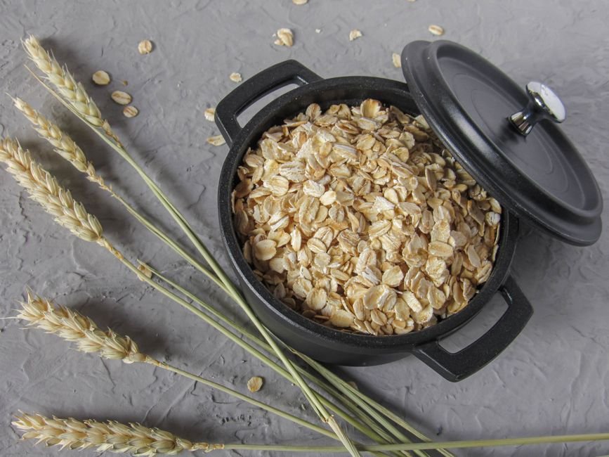 rolled oats uncooked