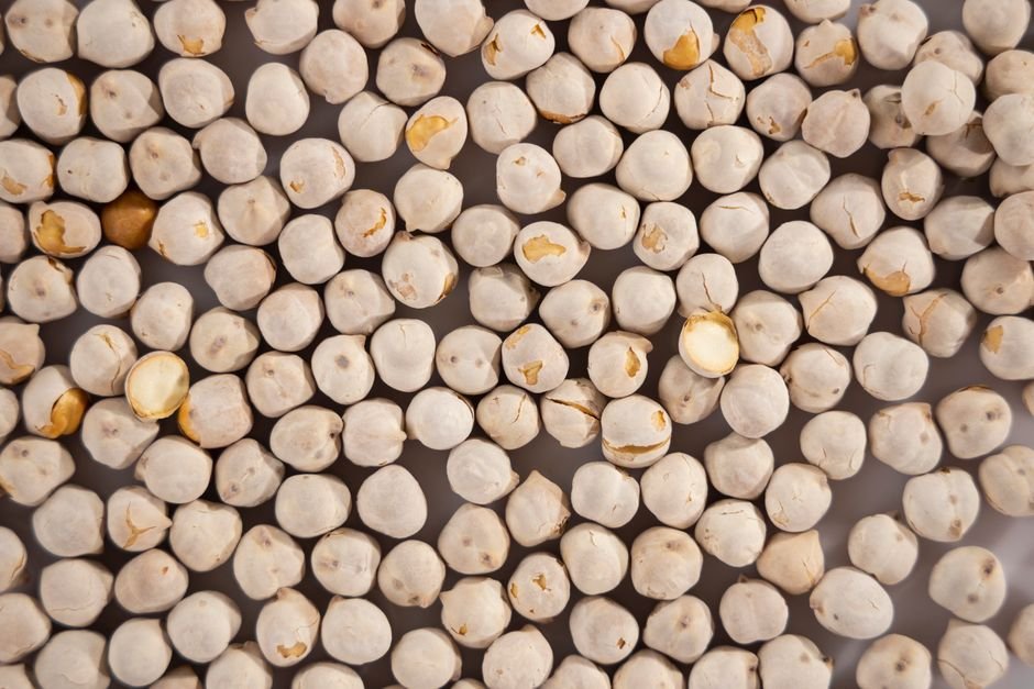 Chickpea flour vs all-purpose flour protein