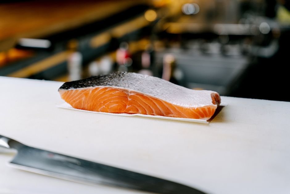 fresh salmon