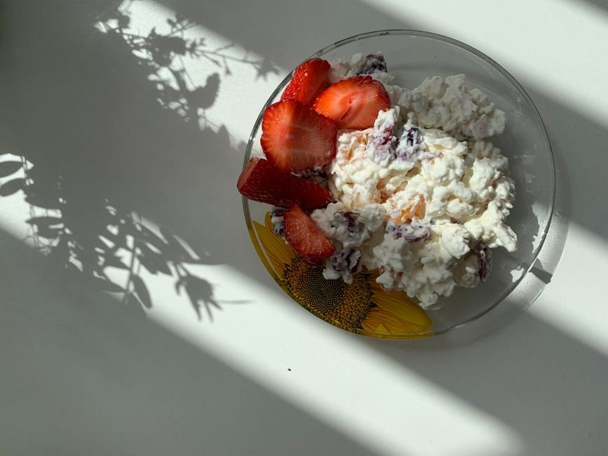 large cottage cheese intake