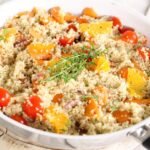 Quinoa vs brown rice protein per serving