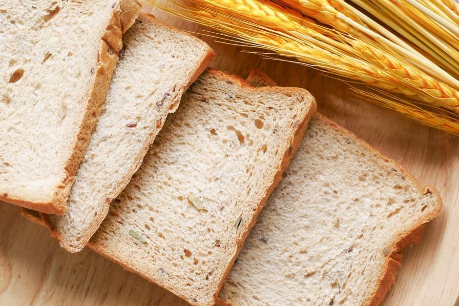 How many slices of whole wheat bread on a 1200 calorie diet