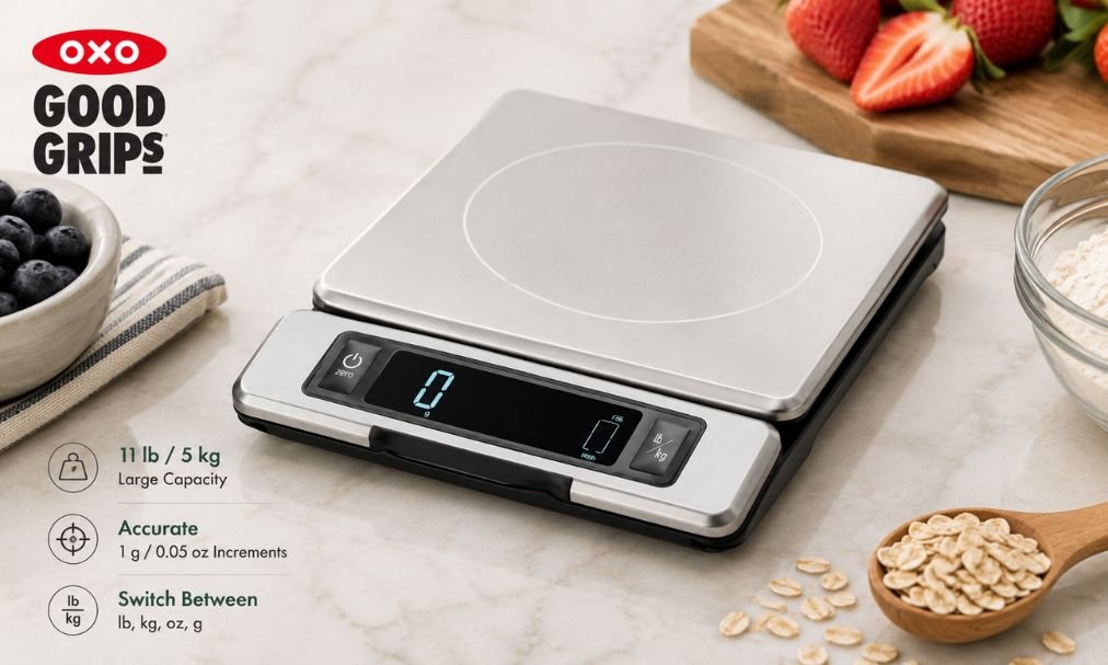 OXO Good Grips 11-lb Food Scale