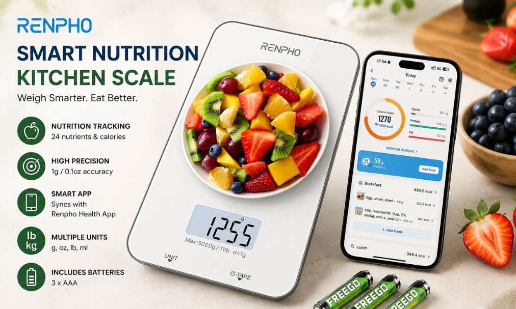 RENPHO Smart Nutrition Food Scale