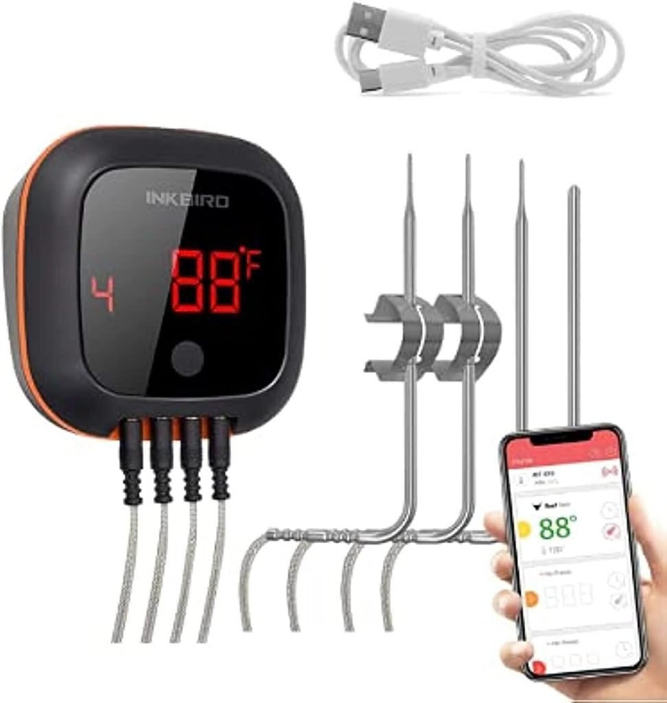 Inkbird IBT-4XS Bluetooth Grilling Thermometer
