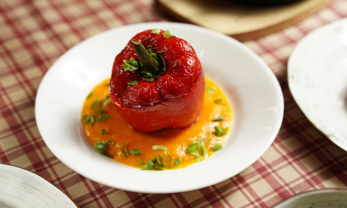 Slow Cooker Stuffed Peppers