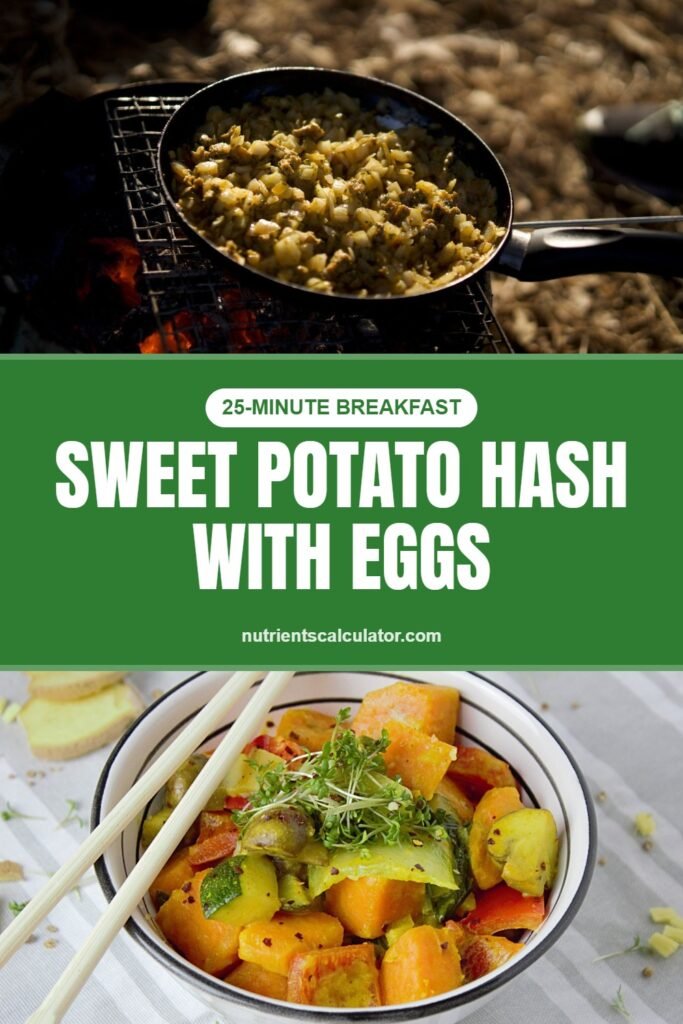 Sweet Potato Hash with Eggs